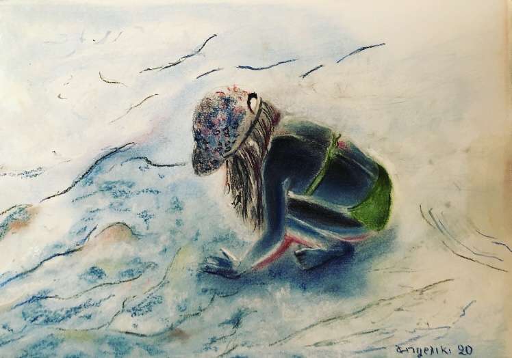 Αγγελική-Παπακωνσταντίνου-Happyland-2-25x42cm-Μικτή-τεχνική-2