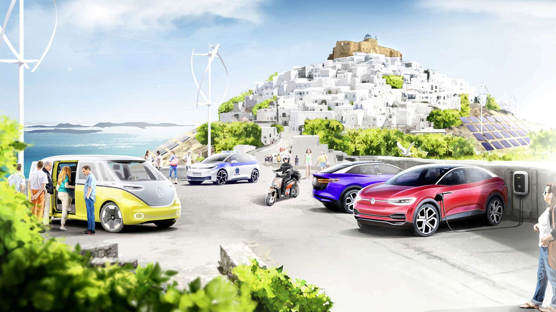 Volkswagen Group and Greece to create model island for climate-n