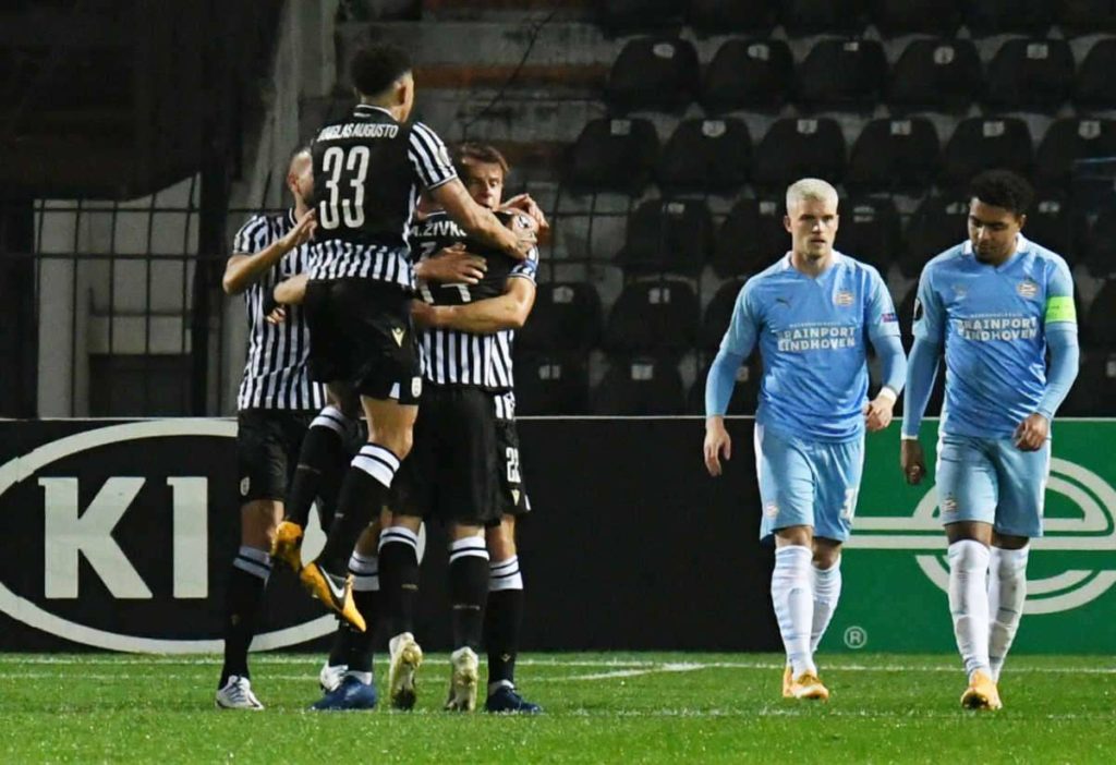 Europa League – Group E – PAOK v PSV Eindhoven