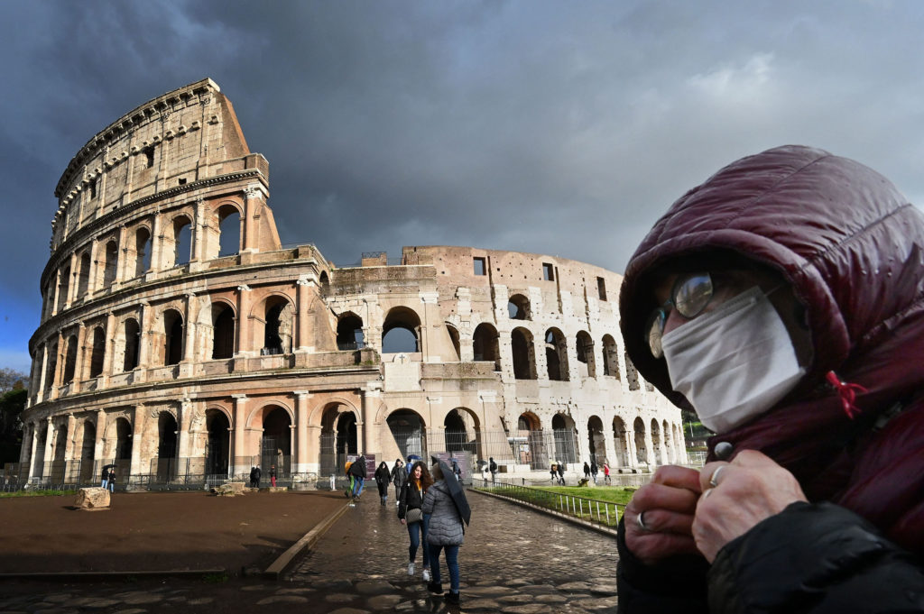 Image: *** BESTPIX *** TOPSHOT-ITALY-HEALTH-VIRUS-TORUISM