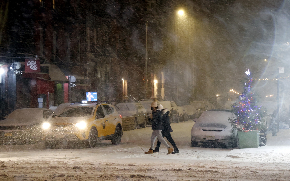 Snow storm expected for New York
