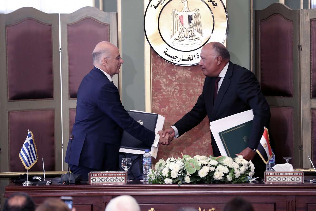 Egypt, Greece sign maritime border deal