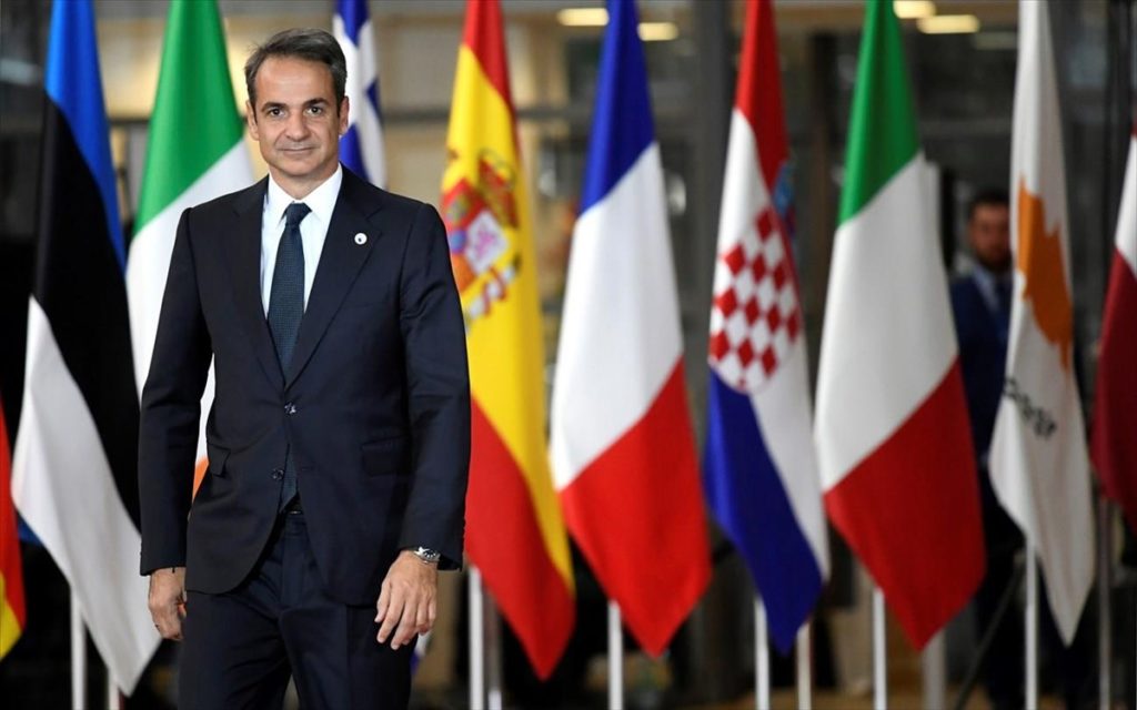 kuriakos-mitsotakis-sunodos-korufis-brukselles