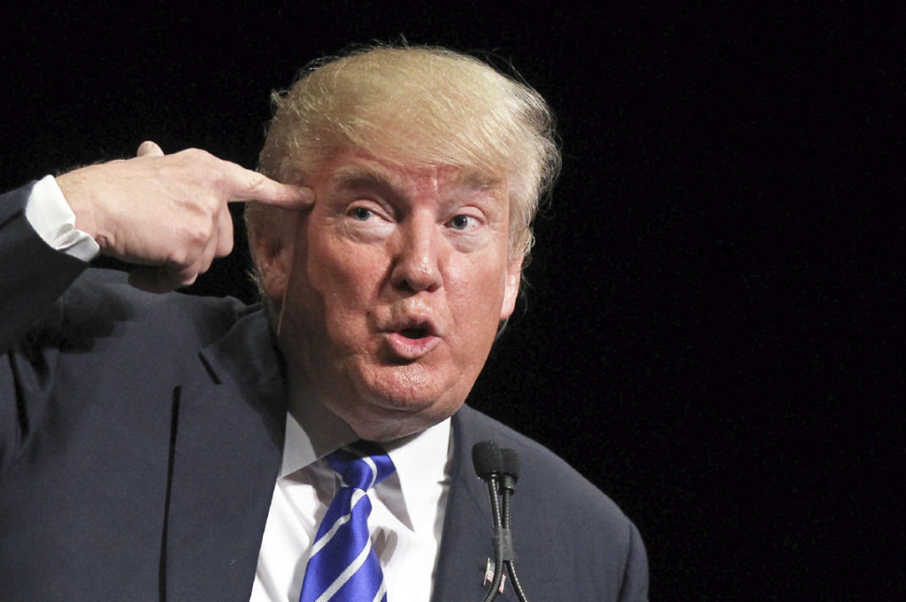 Donald Trump Holds Campaign Rally In Las Vegas