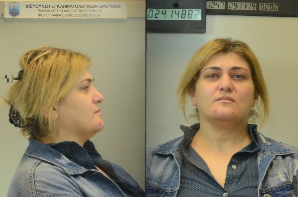 Στη δημοσιότητα φωτογραφίες αλλοδαπής κατηγορούμενης για κλοπές