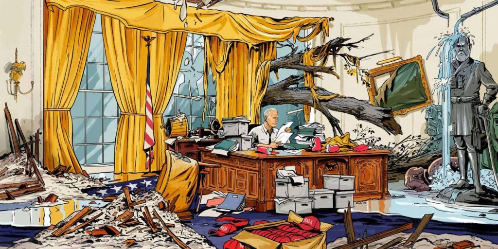 Νέος πρόεδρος, νέο Οβάλ Γραφείο, νέα διακόσμηση