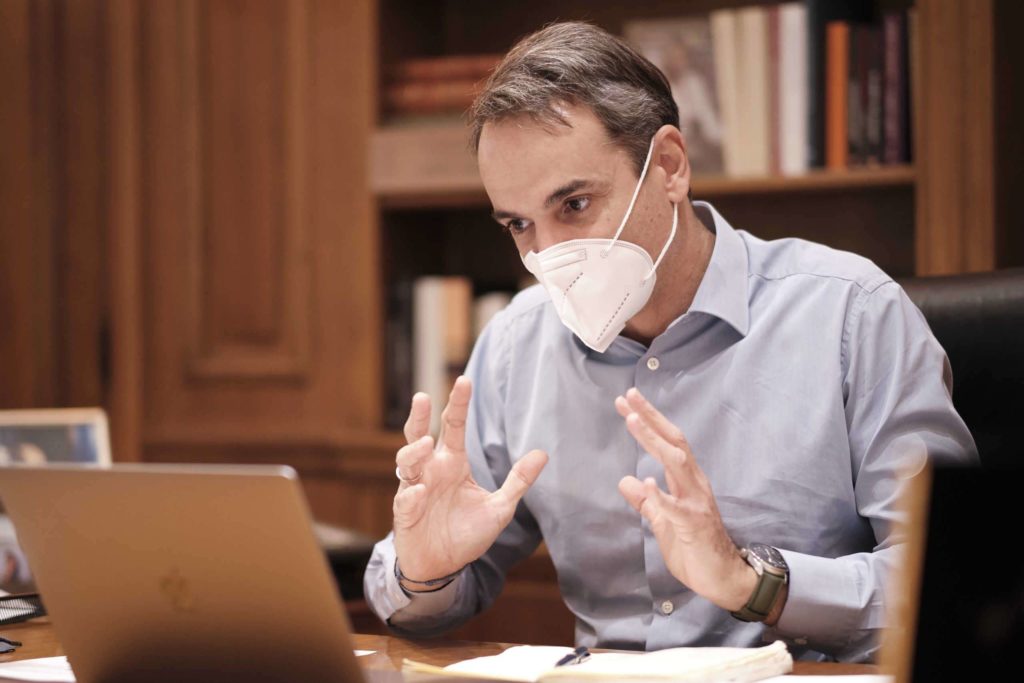 TçëåäéÜóêåøç ôïõ Ðñùèõðïõñãïý ÊõñéÜêïõ ÌçôóïôÜêç ìå ôïí åðéêåöáëÞò ôïõ íÝïõ ìüíéìïõ Ãñáöåßïõ ôçò UNICEF óôçí ÅëëÜäá, Luciano Calestini