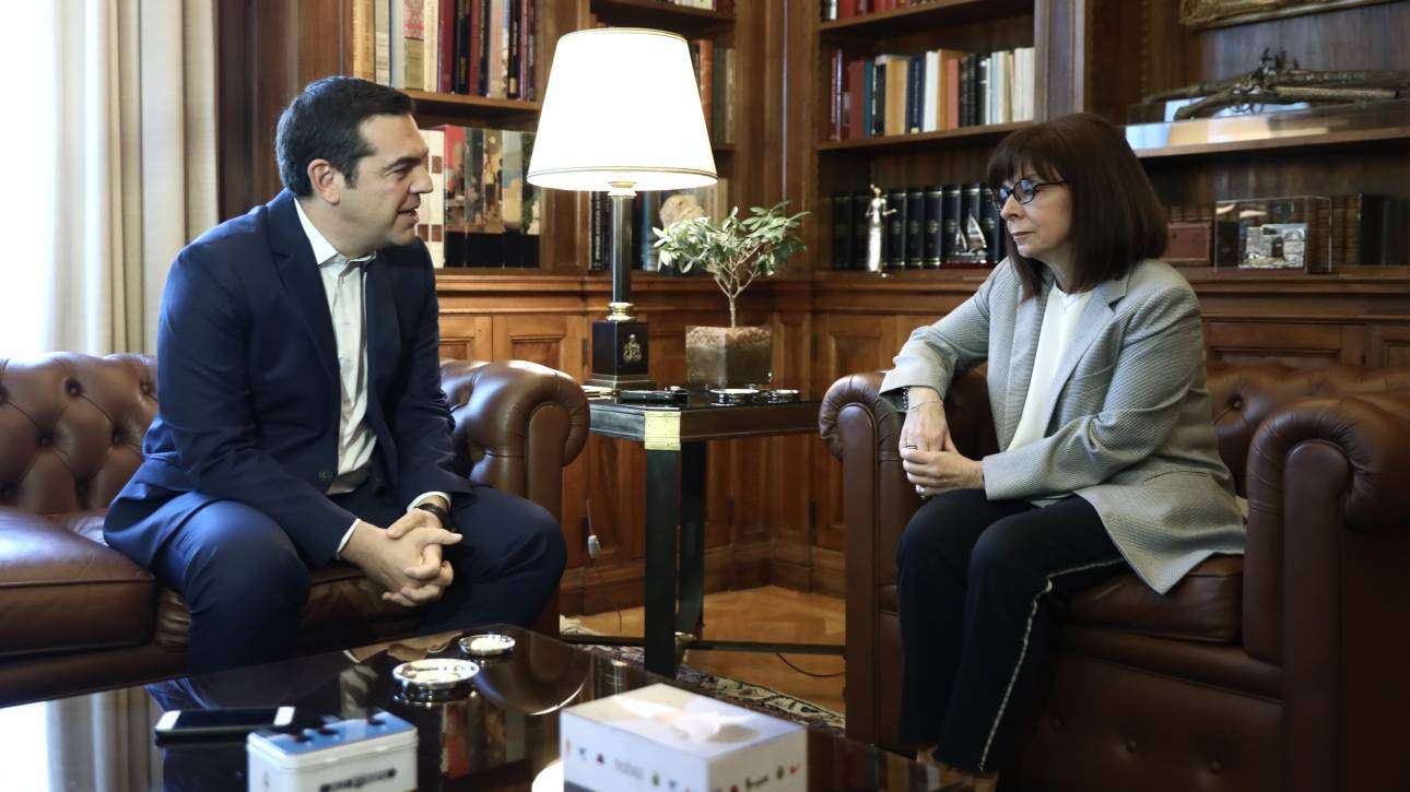 Με την πρόεδρο της Δημοκρατίας θα συναντηθεί ο Αλέξης Τσίπρας