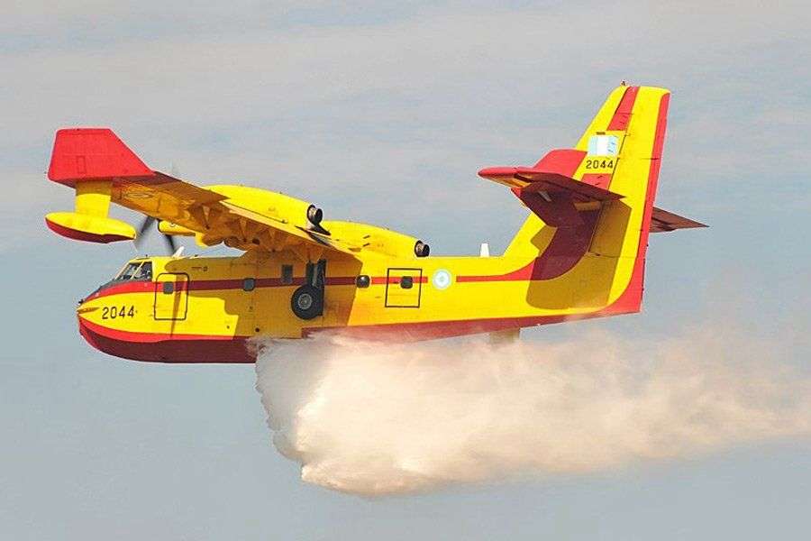 Ελληνοκαναδική συνεργασία για την πυρόσβεση από αέρος