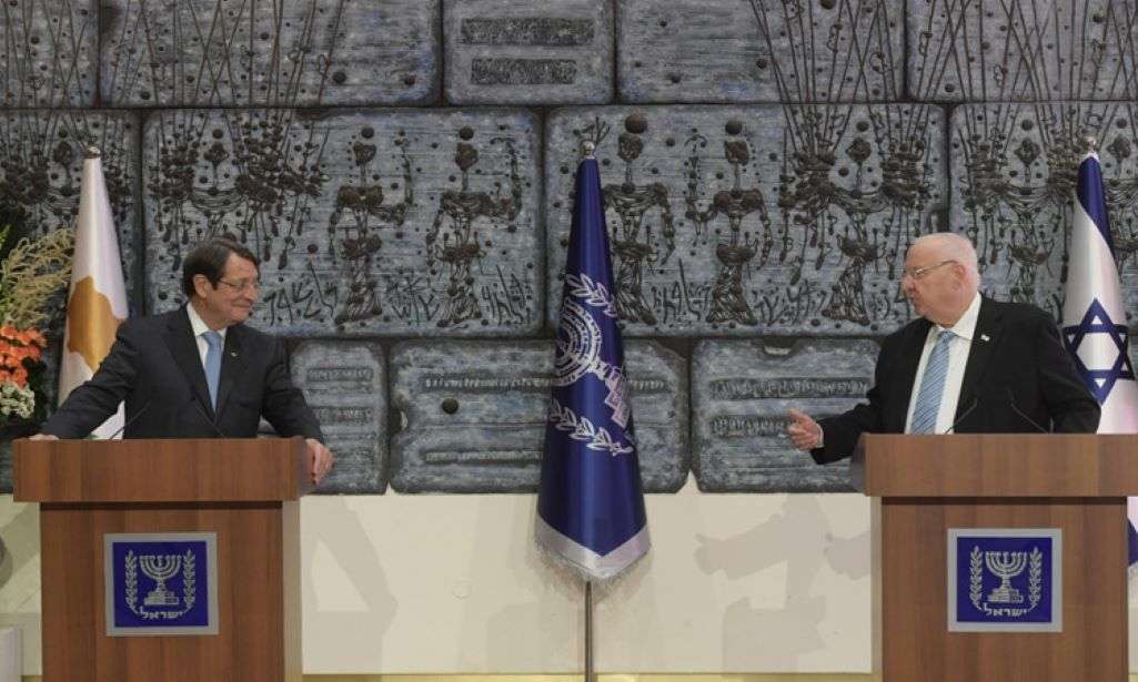 Κύπρος: Με τον Πρόεδρο του Ισραήλ συναντήθηκε ο Ν. Αναστασιάδης
