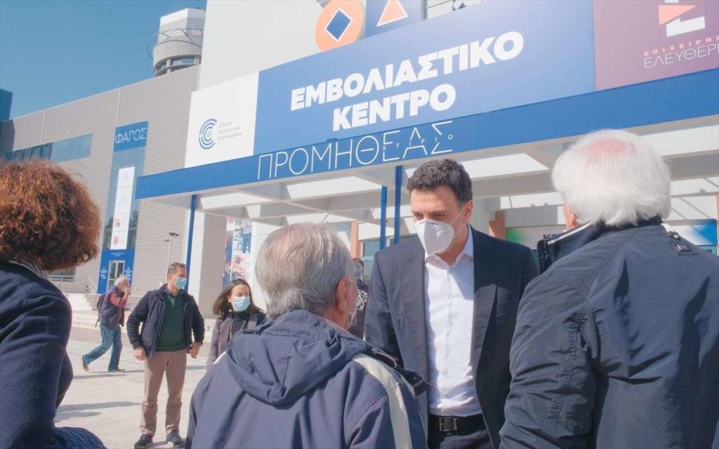 Β. Κικίλιας: Ξεπεράσαμε τους 850.000 εμβολιασμούς