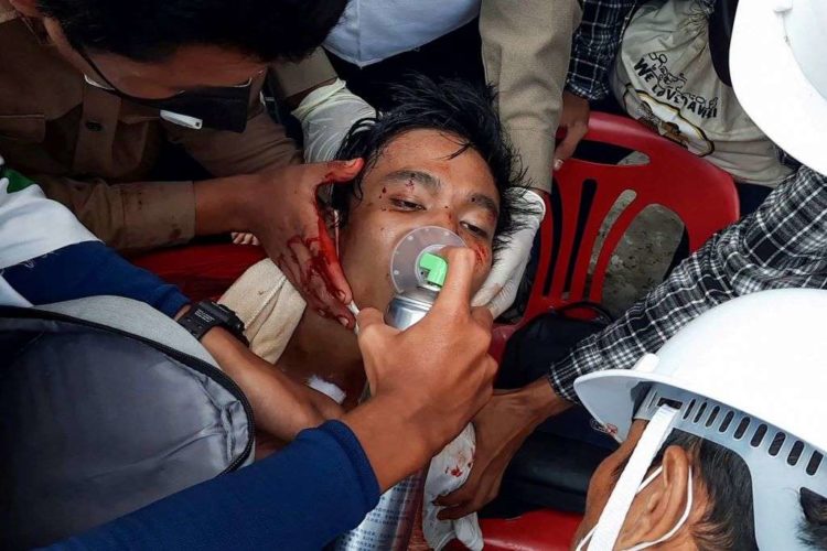 Μιανμάρ: Δύο διαδηλωτές νεκροί και τραυματίες από την αστυνομία