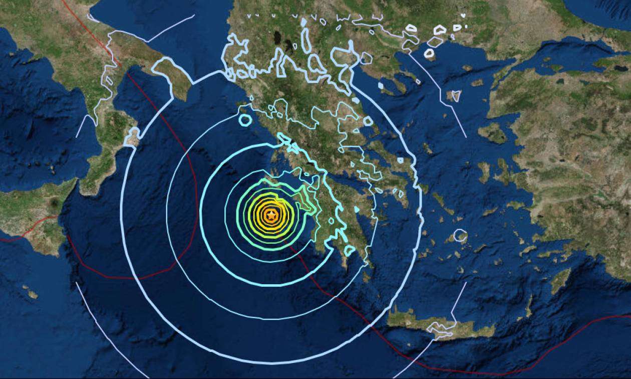 Ζάκυνθος: Σεισμός 4,2 Ρίχτερ σήμερα το μεσημέρι στις Βολίμες