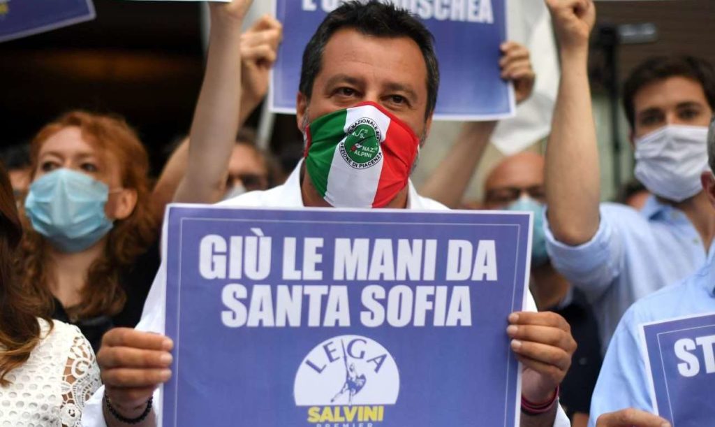 2020-07-13T160146Z_542298102_RC2GSH9KU9BZ_RTRMADP_3_TURKEY-MUSEUM-ITALY-SALVINI-e1594716673121