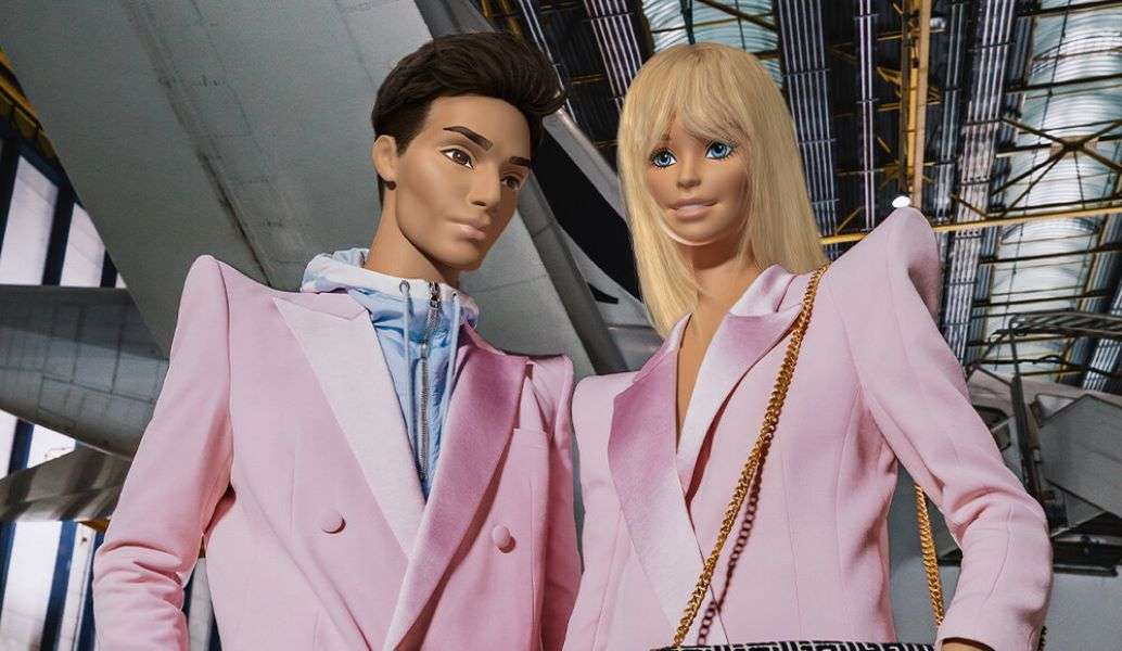 Η Barbie και ο Ken μοντέλα του οίκου Balmain