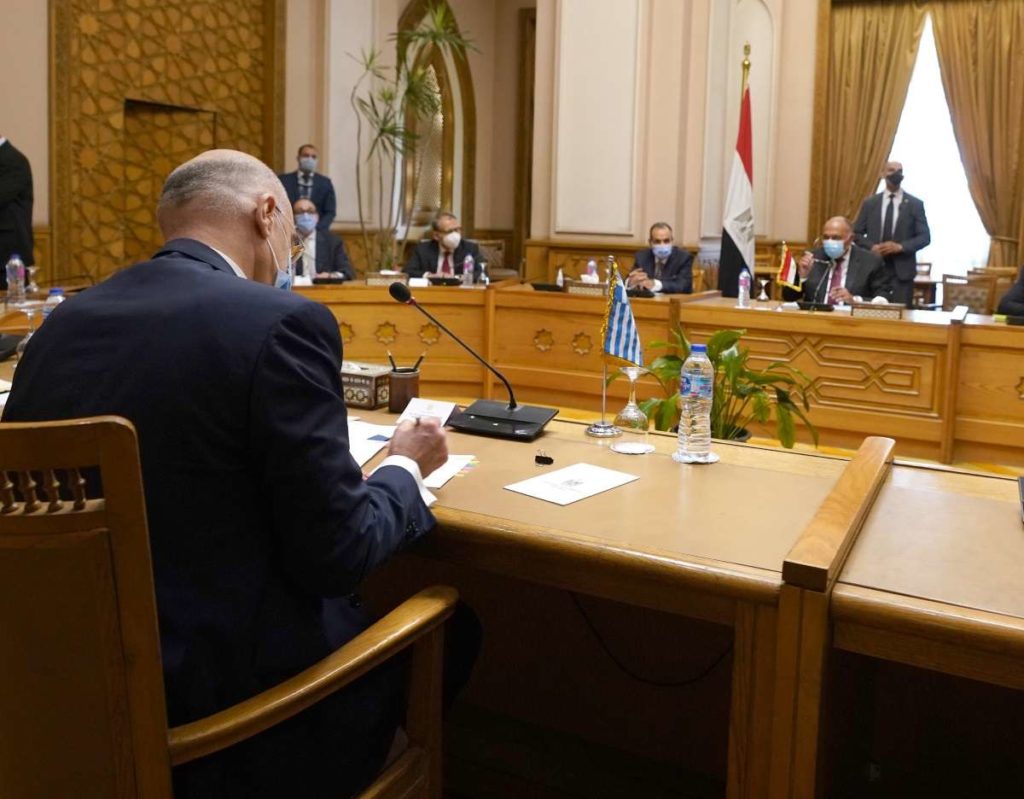Οι ΥΠΕΞ Ελλάδας Κύπρου και Αιγύπτου συναντήθηκαν για κρίσιμα θέματα