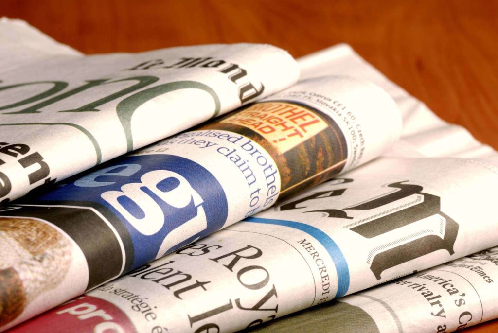 Stack-newspapers
