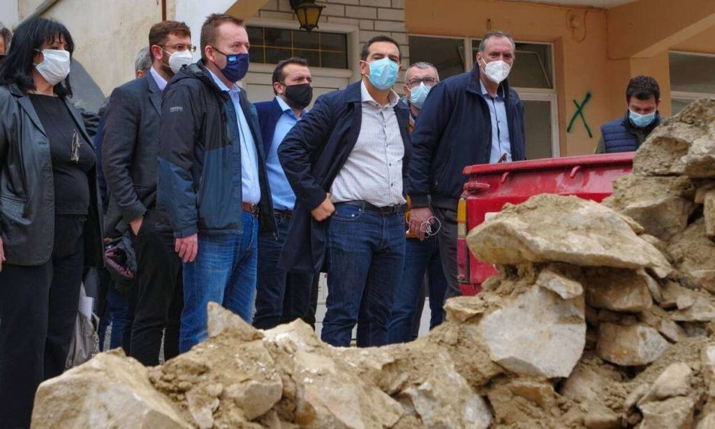 Αλ. Τσίπρας: «Άμεση στήριξη στους σεισμόπληκτους»