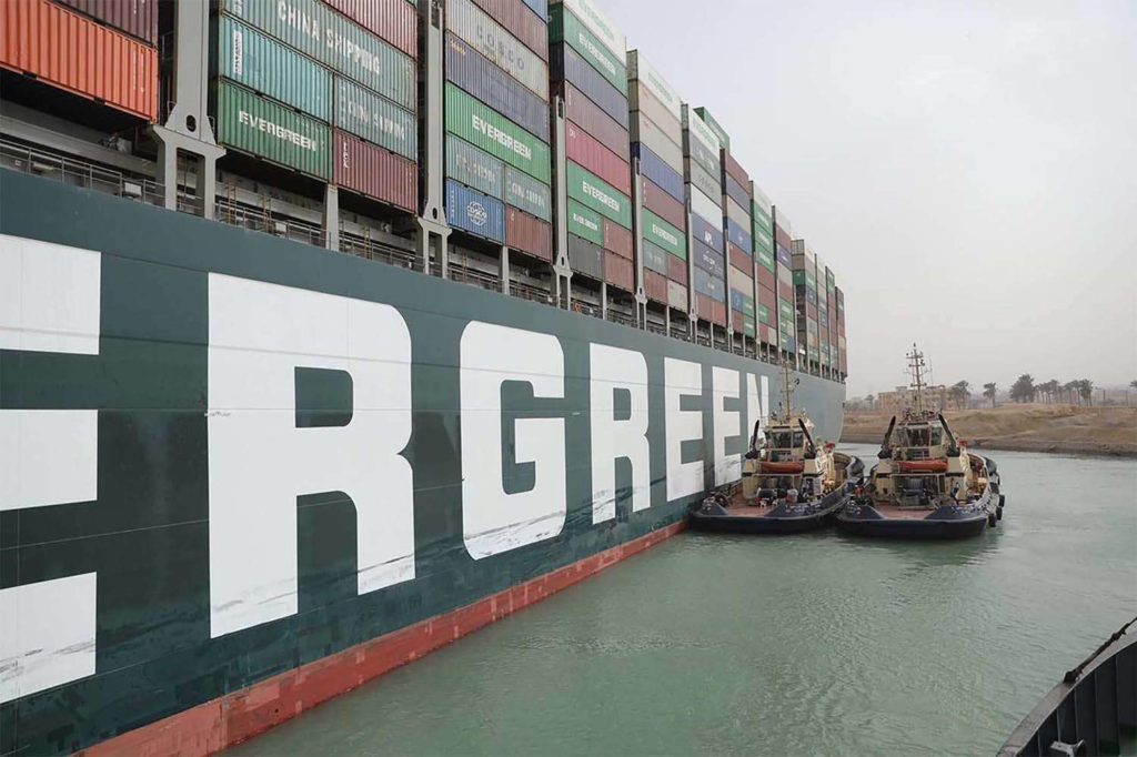 suez ever green