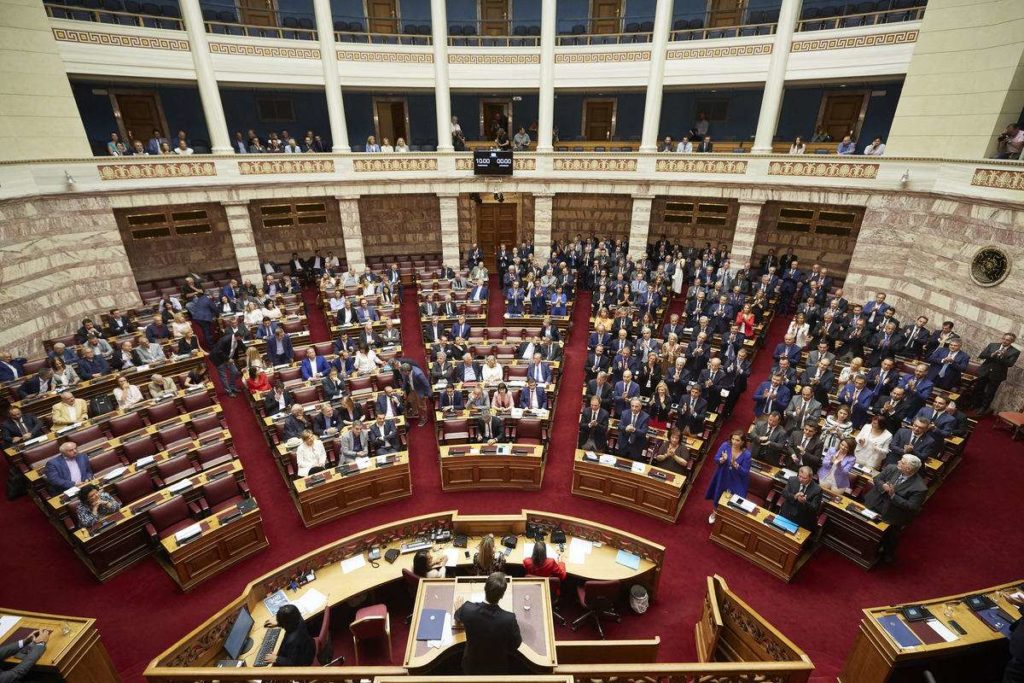 ΒΟΥΛΗ ΠΡΟΓΡΑΜΜΑΤΙΚΕΣ ΔΗΛΩΣΕΙΣ ΤΗΣ ΚΥΒΕΡΝΗΣΗΣ ΜΗΤΣΟΤΑΚΗΣ Κ.