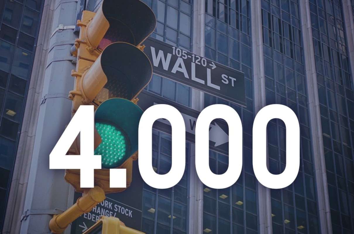 Στις 4.000 μονάδες ο S&P για πρώτη φορά στην ιστορία!