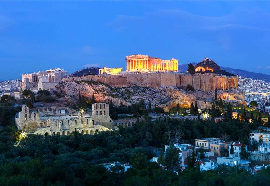 Μαρμάρινη επιγραφή για Γλέζο και Σάντα στην Ακρόπολη