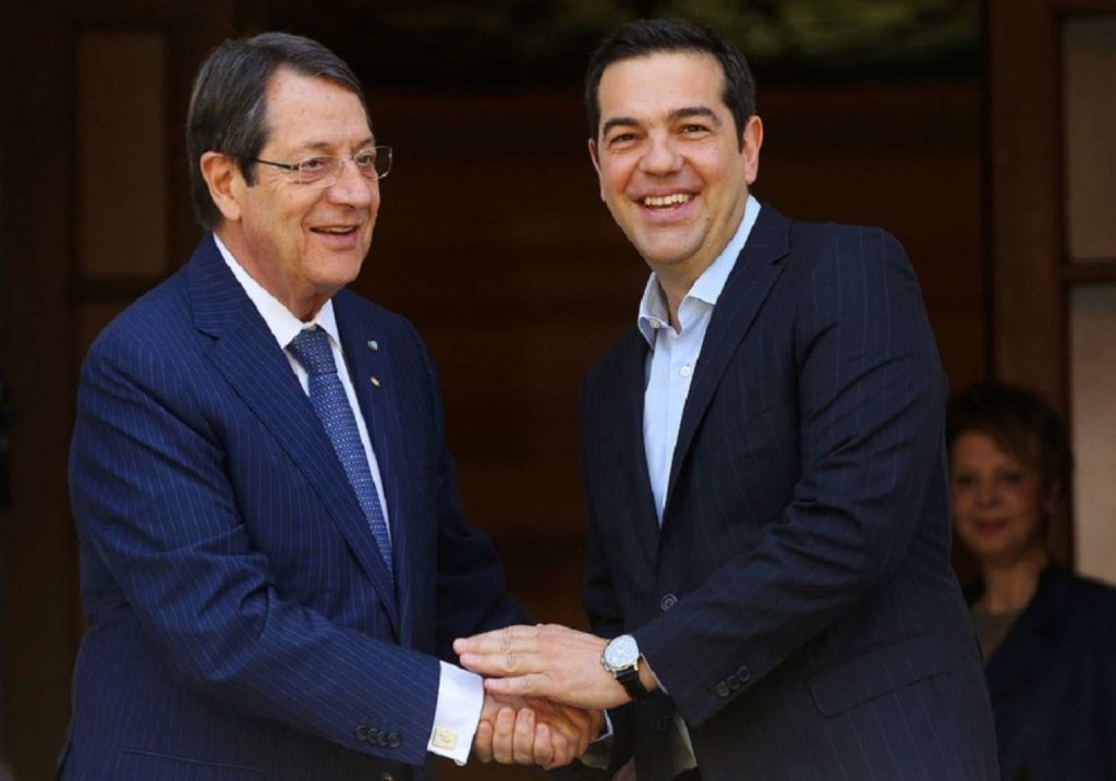 Τσίπρας-Αναστασιάδης : Μόνη λύση η διζωνική, δικοινοτική ομοσπονδία