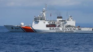 Τουρκική ακταιωρός παρενόχλησε σκάφος του λιμενικού ανοιχτά της Λέσβου (video)