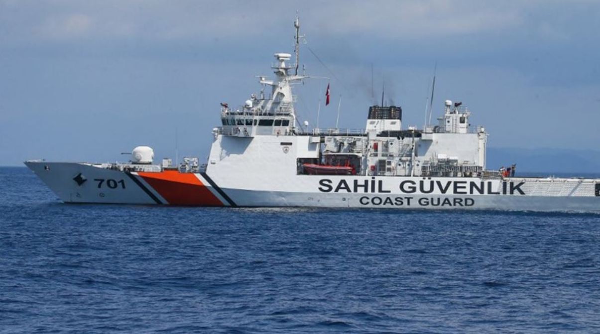 Τουρκική ακταιωρός παρενόχλησε σκάφος του λιμενικού ανοιχτά της Λέσβου (video)