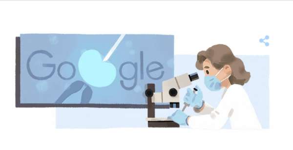 Το Google doodle για την Αν Μακλάρεν