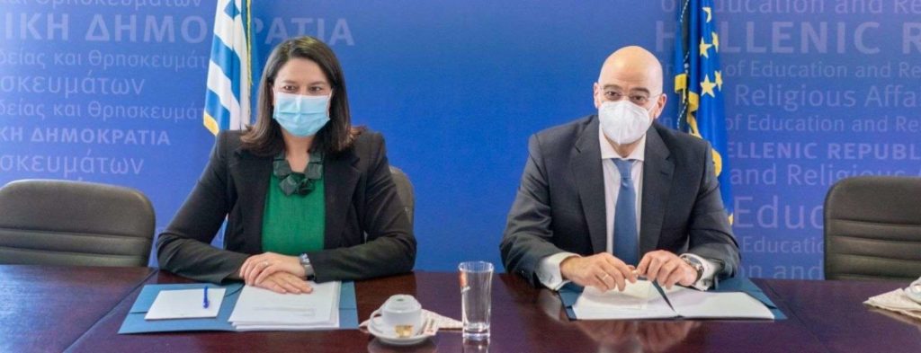 Κεραμέως–Δένδιας: Κοινή προτεραιότητα η εξωστρέφεια της τριτοβάθμιας