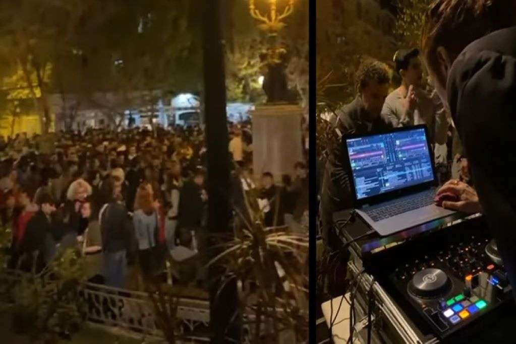 Σε υπαίθριο κλαμπ μεταμορφώθηκε η πλατεία Κυψέλης (Video)