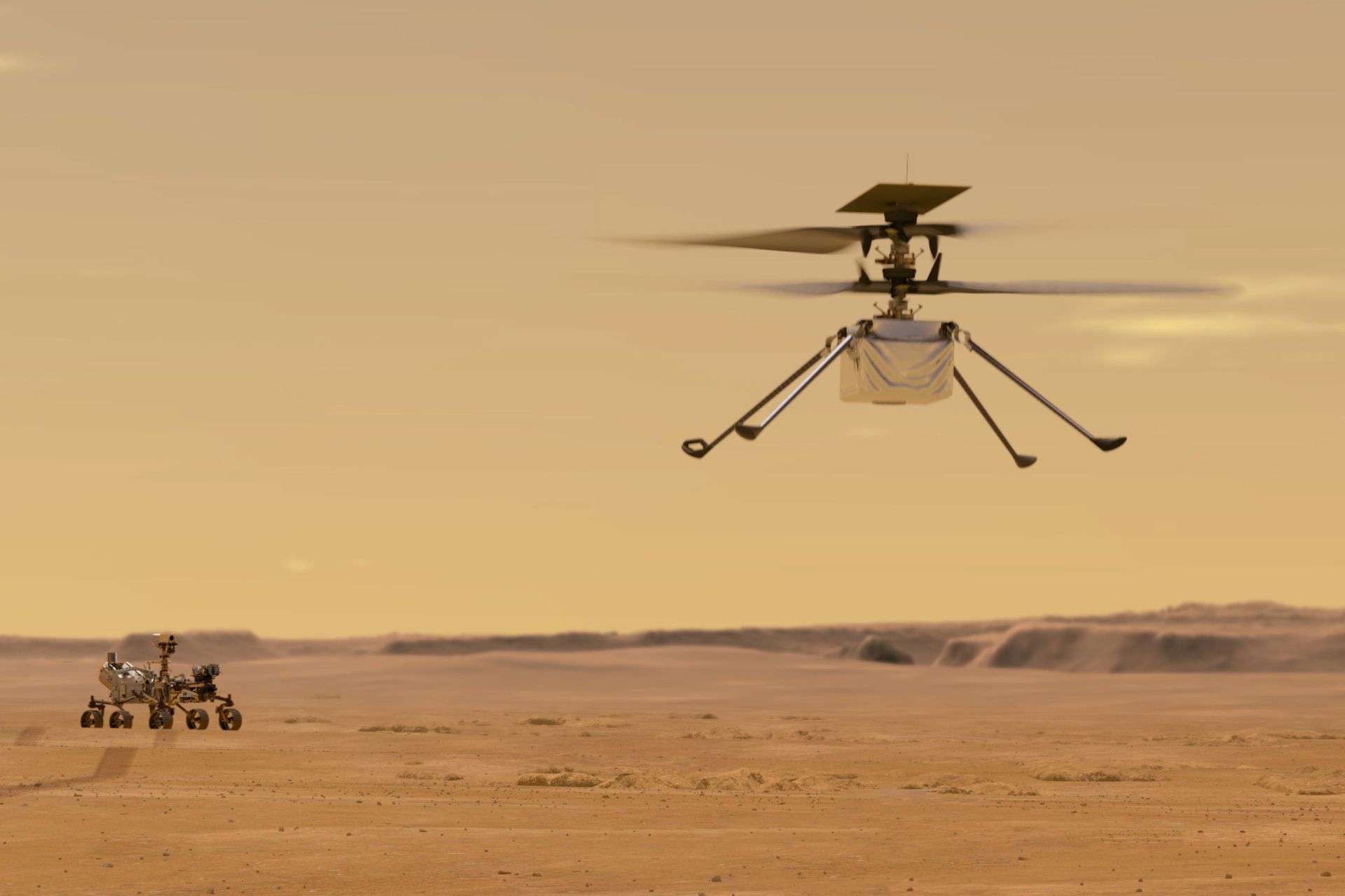 NASA: Το ρομποτικό ελικόπτερο απογειώθηκε από τον Αρη
