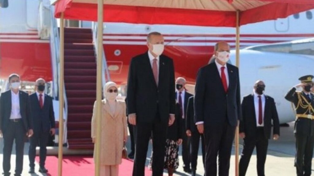 Ερντογάν: «Συνομιλίες για την Κύπρο μεταξύ δύο κρατών»