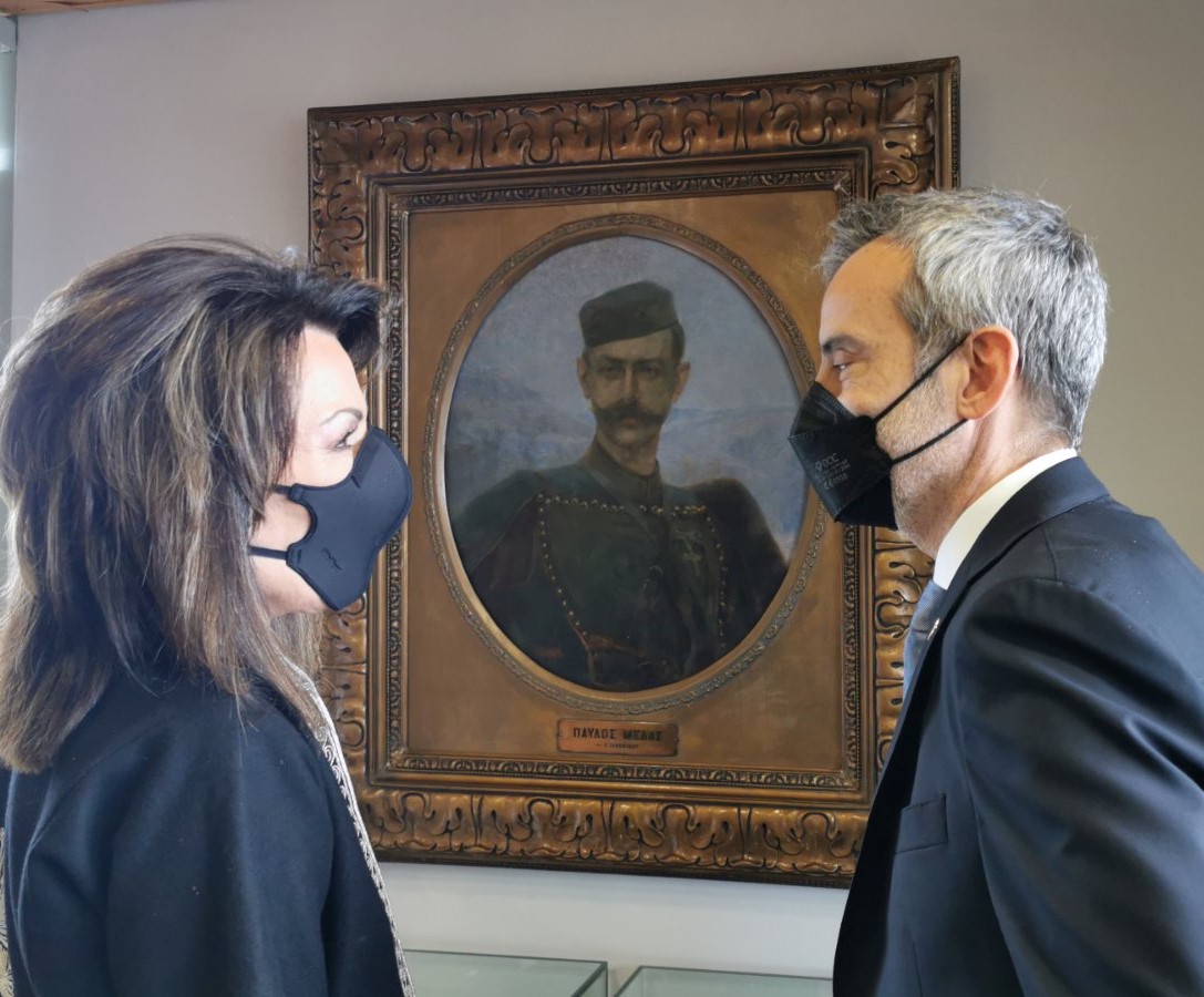Συναντήθηκε με τον Ζέρβα η Πρόεδρος της Επιτροπής Ελλάδα 2021