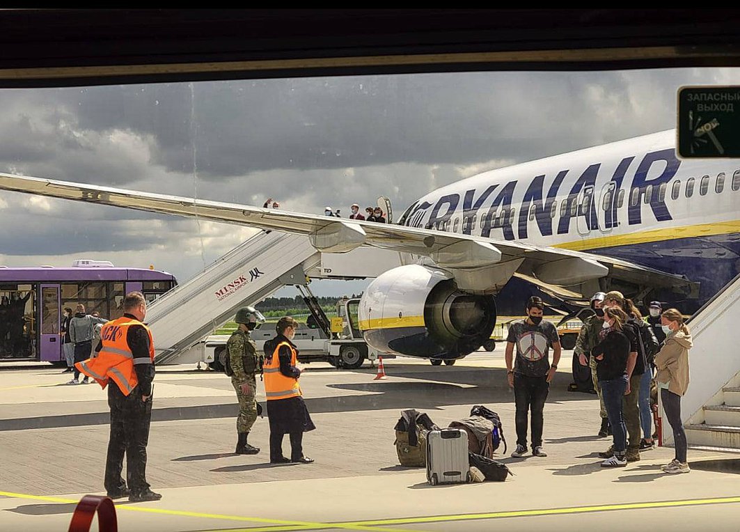 Αναχώρησε η πτήση της Ryanair για το Βίλνιους