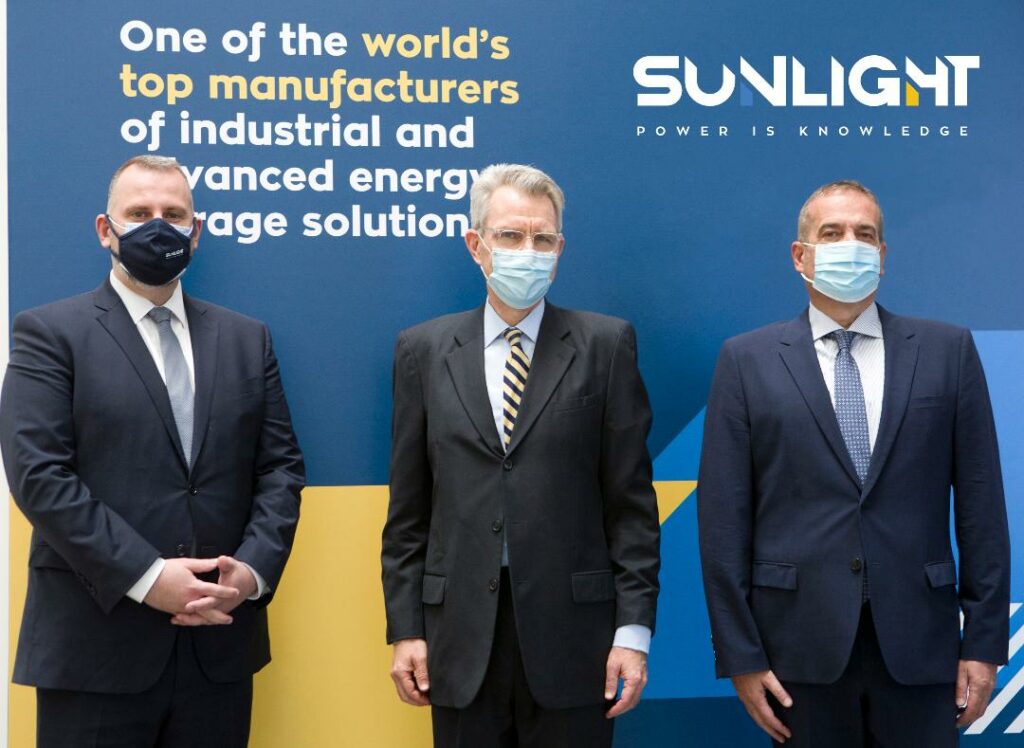 Επίσκεψη του Τζέφρυ Πάιατ στα γραφεία της SUNLIGHT στην Αθήνα