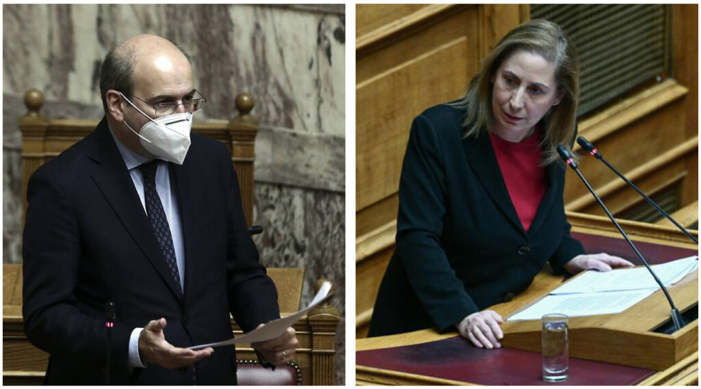 Κόντρα Χατζηδάκη-Ξενογιαννακούλου για τα εργασιακά
