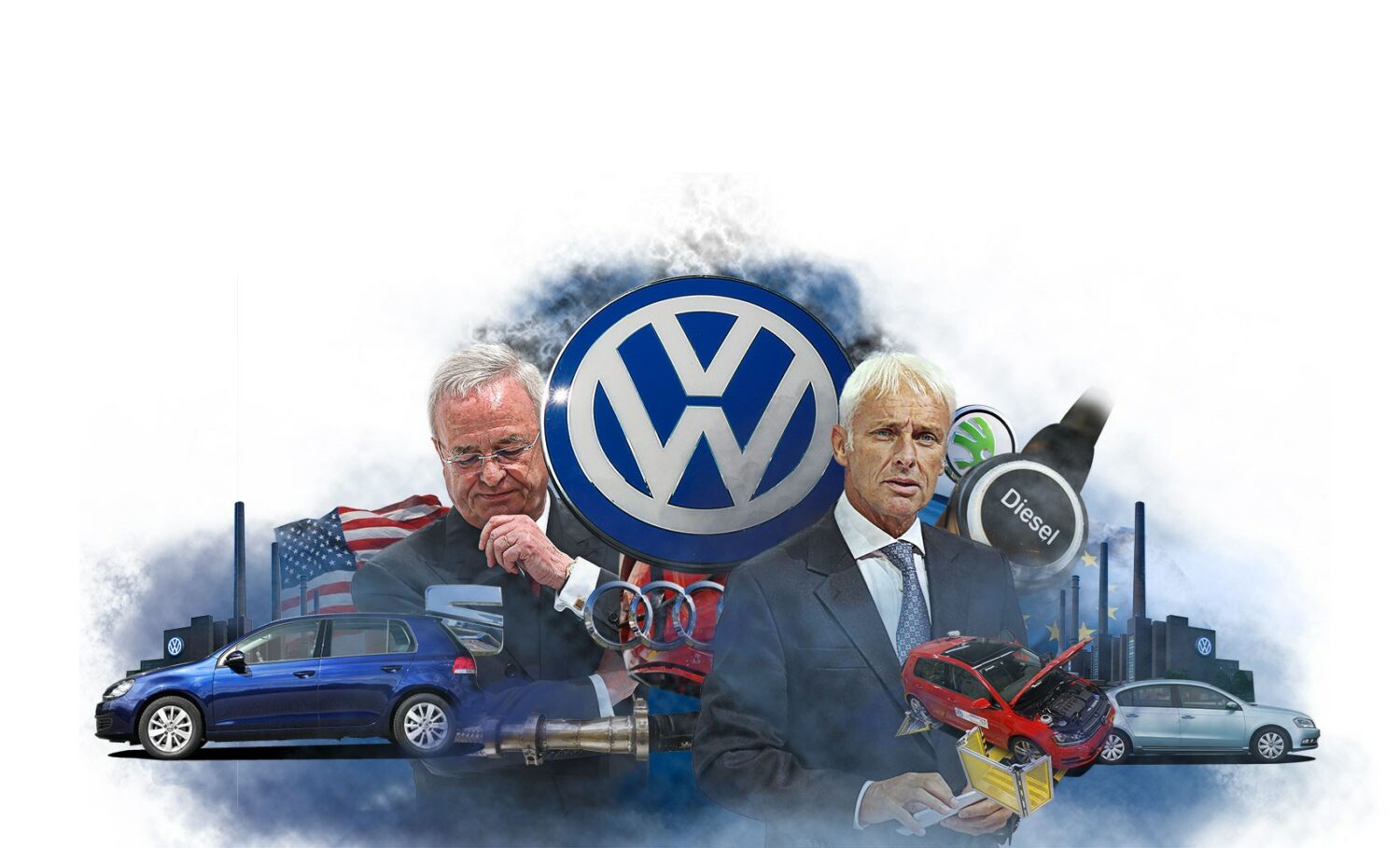 "Dieselgate": Συμβιβασμός ύψους 288 εκατομμυρίων της VW με τα πρώην στελέχη της