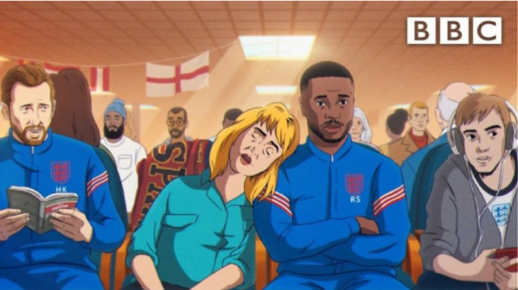 Το απίθανο cartoon τρέιλερ του BBC για το Euro 2020