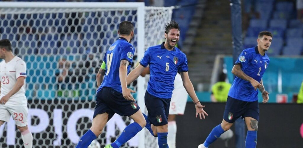 Ιταλία-Ελβετία 3-0: Έκοψε... ταρίφα