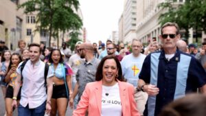 Καμάλα Χάρις: Η πρώτη αντιπρόεδρος σε πορεία Pride