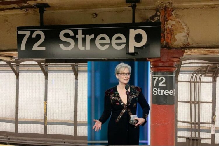 Μέριλ Στριπ: Απέκτησε δική της στάση στο μετρό της Νέας Υόρκης (Βίντεο)