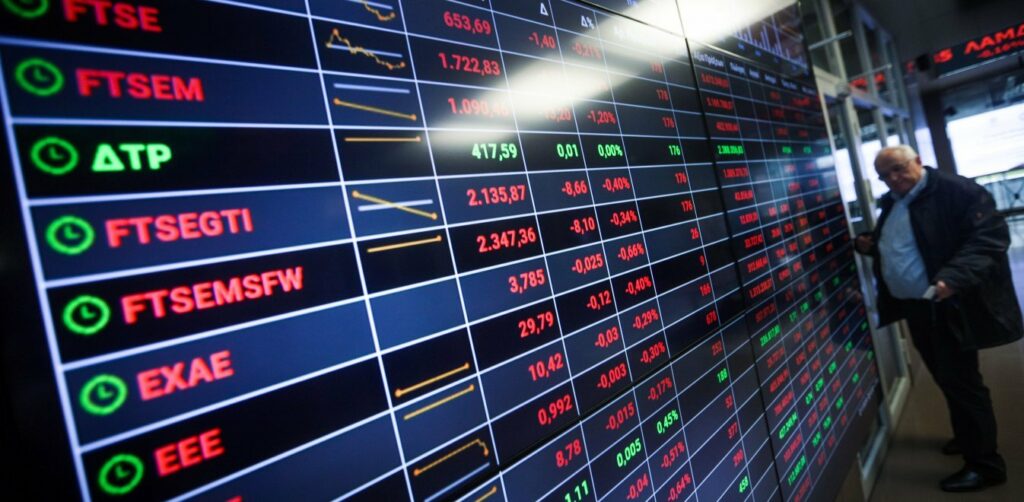 Χρηματιστήριο: Στις 872,22 μονάδες ο Γενικός Δείκτης Τιμών με άνοδο 1,48%