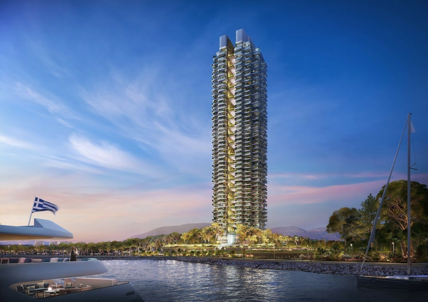 Lamda Development: Οι πρώτοι όροφοι του Riviera Tower ανεβαίνουν έως το τέλος 2023