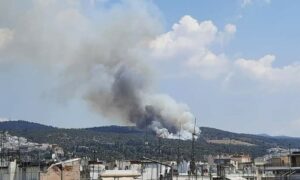 Σέιχ Σου: Μεγάλη φωτιά- εκκενώθηκε ξενοδοχείο