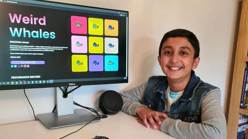 NFT: 12χρονος έβγαλε 338.000 ευρώ στις καλοκαιρινές του διακοπές