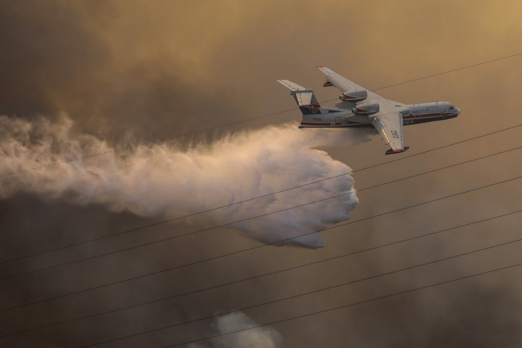 Beriev: Εκτός «μάχης» το πυροσβεστικό θηρίο λόγω βλάβης