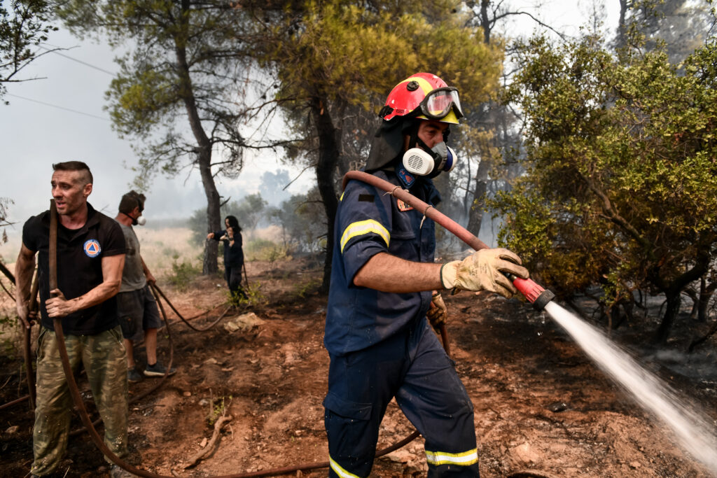 ΠΥΡΚΑΓΙΑ ΣΤΗΝ ΒΟΡΕΙΟΑΝΑΤΟΛΙΚΗ ΑΤΤΙΚΗ -ΑΦΙΔΝΕΣ(EUROKINISSI / ΤΑΤΙΑΝΑ ΜΠΟΛΑΡΗ)
