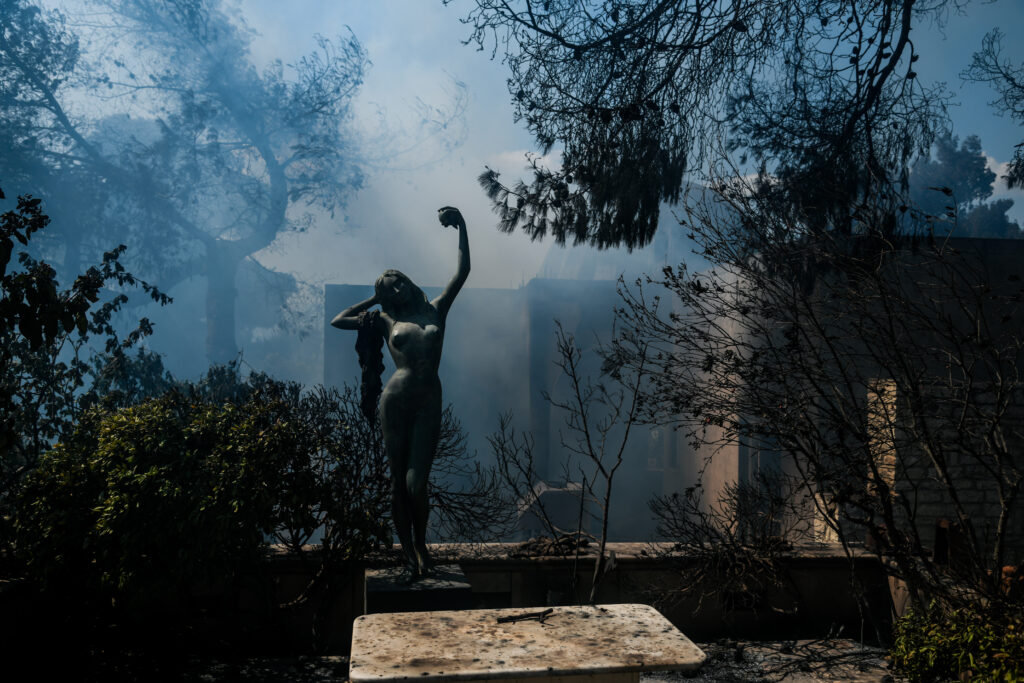 ΠΥΡΚΑΓΙΑ ΣΕ ΔΑΣΙΚΗ ΕΚΤΑΣΗ ΣΤΗΝ ΚΟΡΙΝΘΙΑ / ΟΙΚΙΣΜΟΣ ΠΕΥΚΑΝΕΑΣ(EUROKINISSI/ΜΙΧΑΛΗΣ ΚΑΡΑΓΙΑΝΝΗΣ)